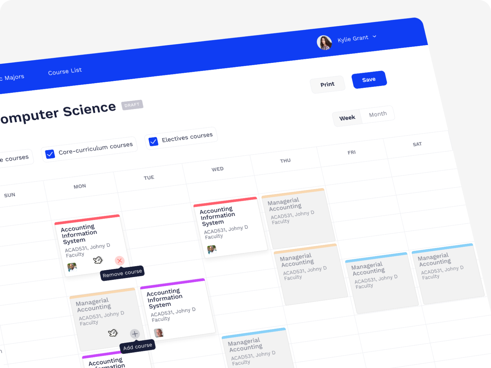 SeligoAI analytics and management interface